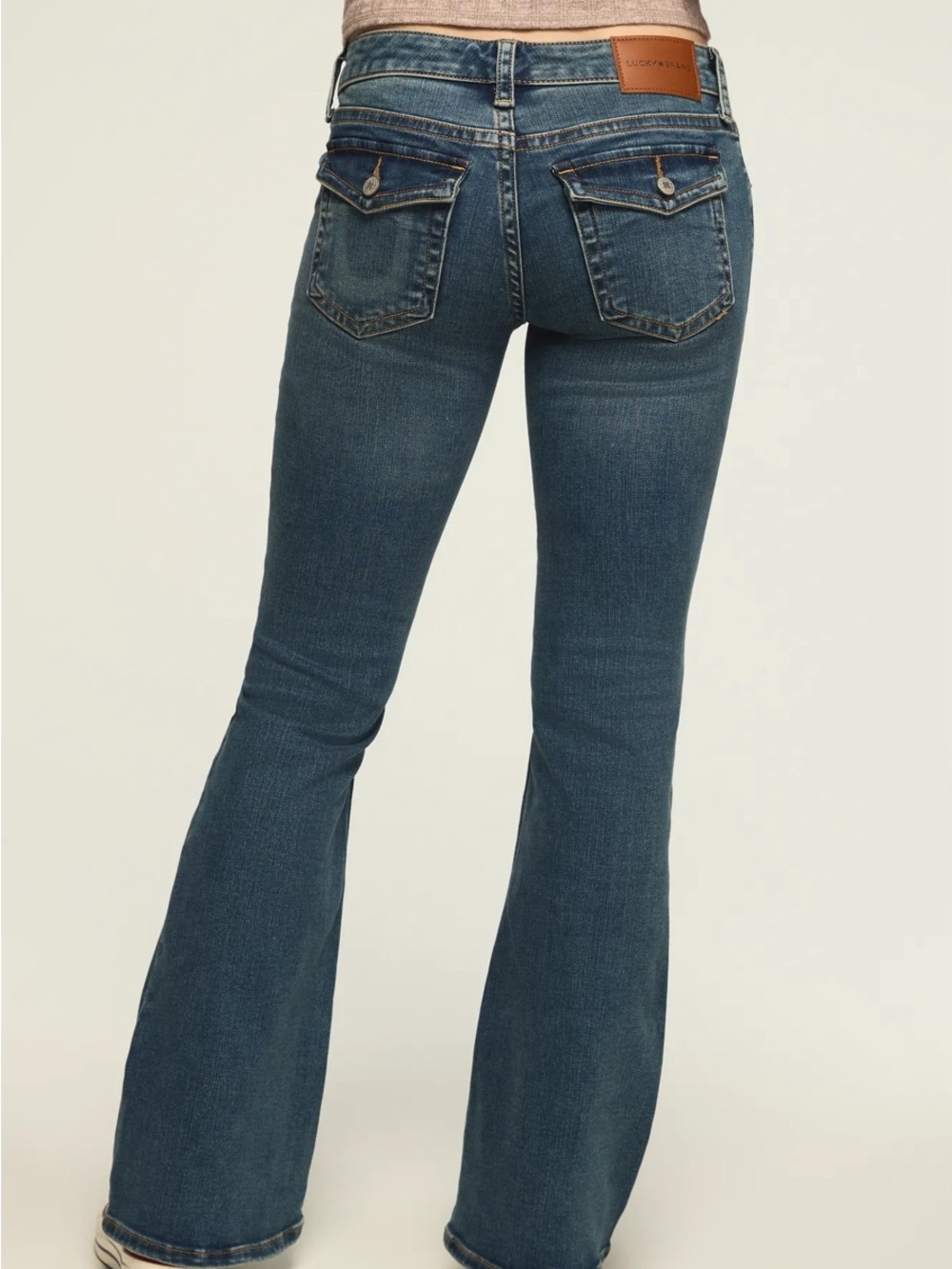 Lucky Brand Women's Medium Blue Flare Jeans